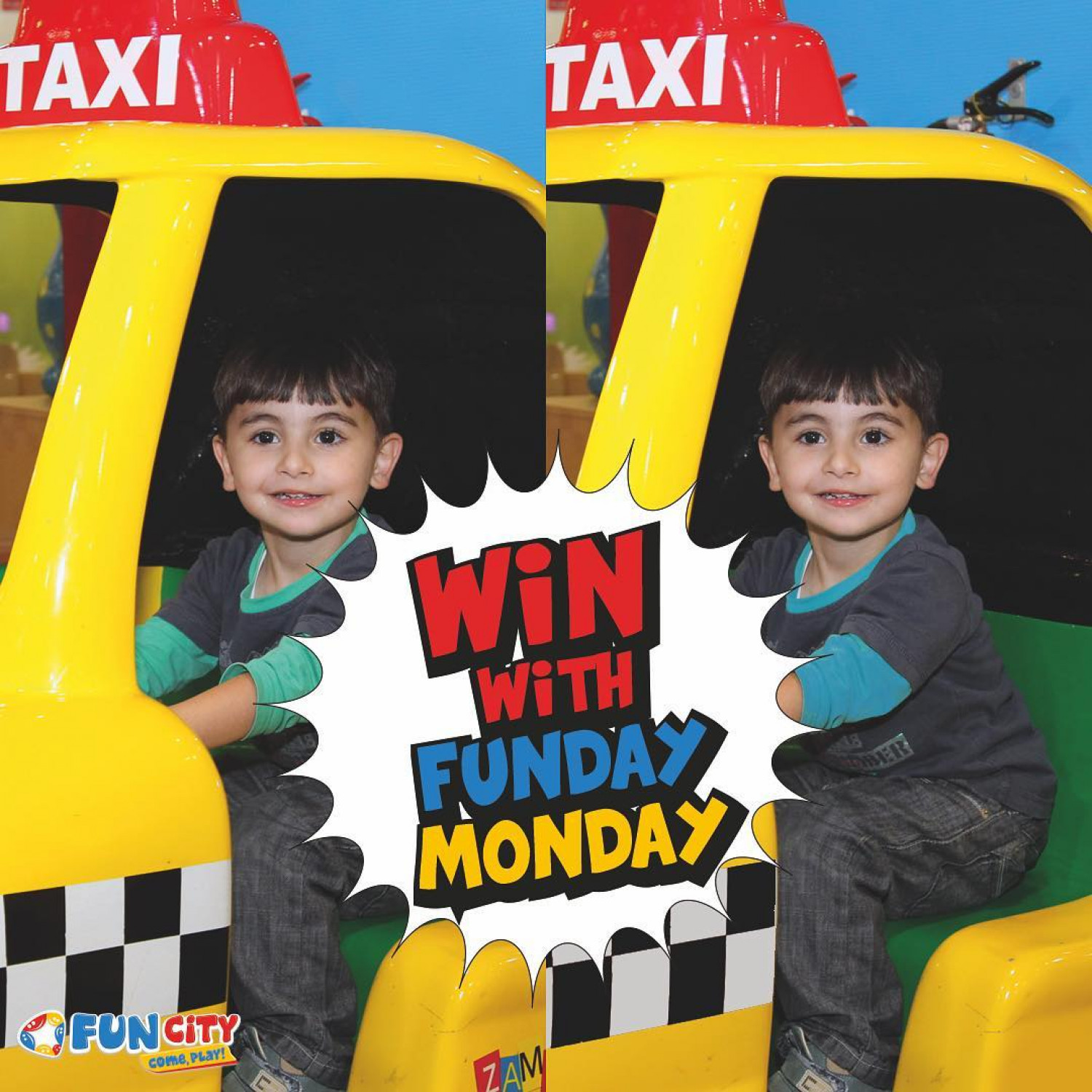 Win With Funday Monday | Fun City Infographic