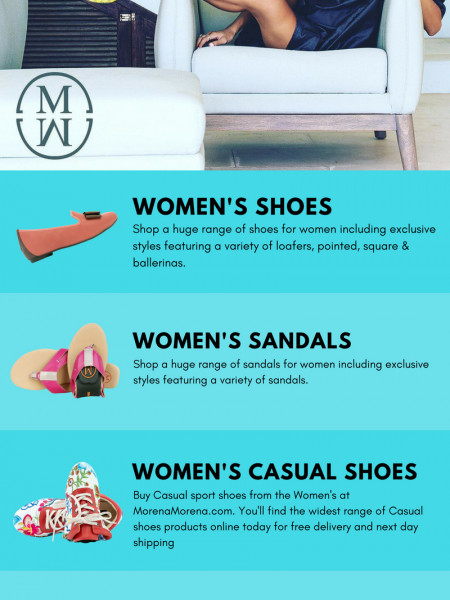 Women's Shoes, Sandals, Minis, and Loafers - Morena Morena London Infographic