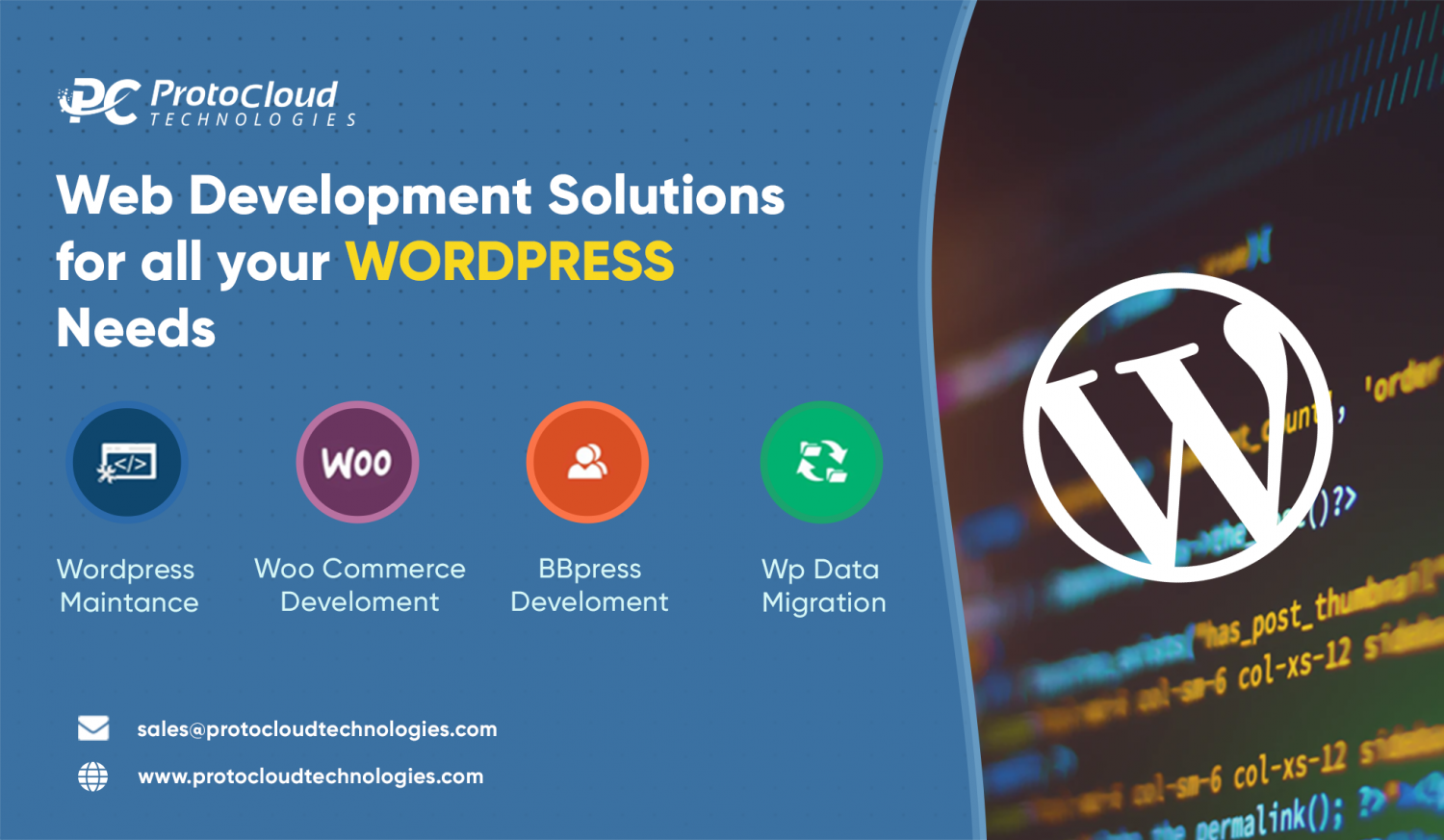 Wordpress Development Company of India Infographic