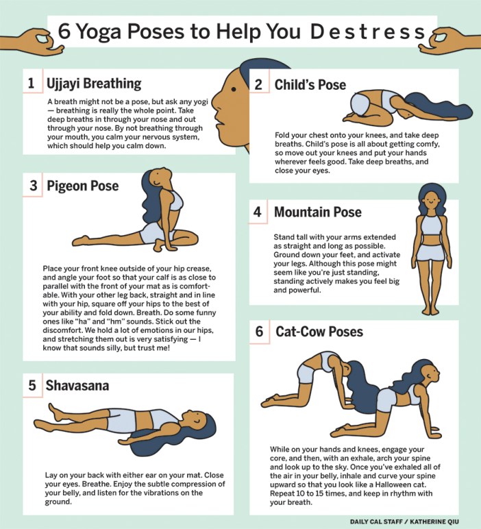 De Stress Yoga | 5 Minute Yoga Practice - YouTube