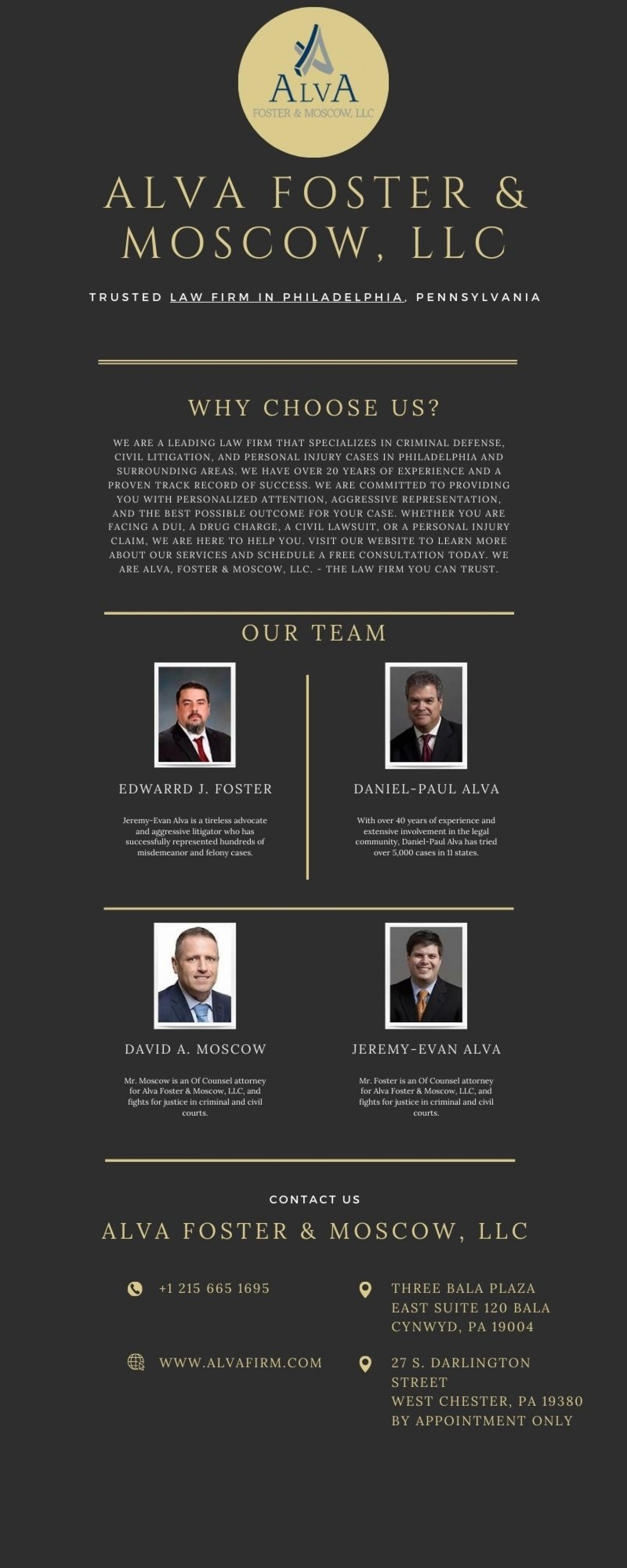 Your Trusted Philadelphia Law Firm Infographic